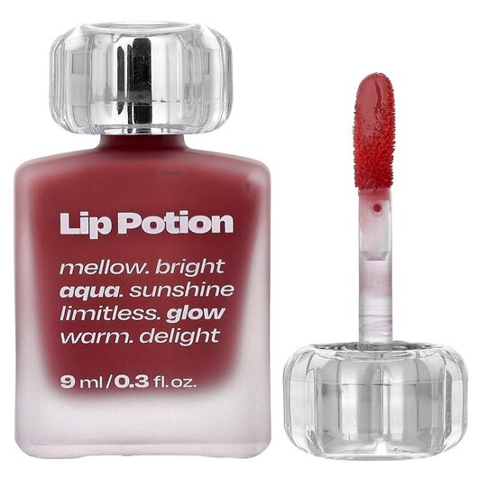 Основне фото товару Lip Potion Aqua Glow No.3 Sugar Rose, Тінт для губ, 9 мл