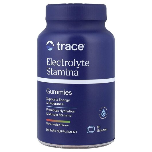 Основное фото товара TM Sport Electrolyte Stamina Gummies Watermelon, Электролиты, 90 