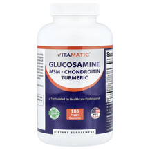 Глюкозамін Хондроітин Glucosamine MSM Chondroitin Turmeric
