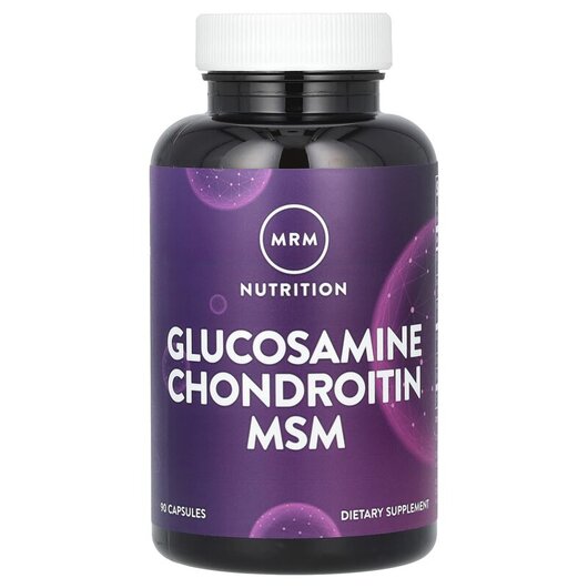 Основное фото товара Glucosamine Chondroitin MSM Основное фото товара MRM, Глюкозамин Хондроитин, Glucosamine Chondroitin MSM, 90 капсу
