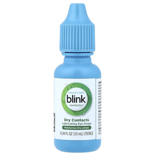 Основное фото товара Blink Contacts Dry Contacts Lubricating Eye Drops, Глазные капли,