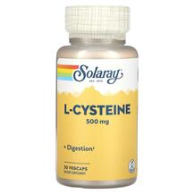 L-Цистеїн L-Cysteine 500 mg Solaray 30 капсул