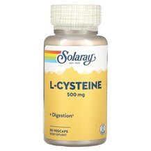 L-Cysteine 500 mg L-Цистеин Solaray 30 капсул L-Cysteine 500 mg L-Цистеин Solaray 30 капсул