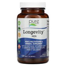 Longevity Men Мультивитамины для мужчин Pure Essence