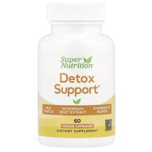 Detox Support Детокс и очистка Super Nutrition 60 капсул Detox Support Детокс и очистка Super Nutrition 60 капсул