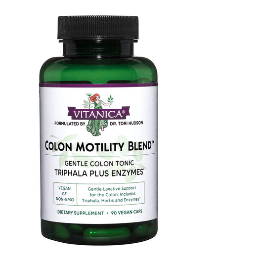 Основное фото товара Colon Motility Blend Основное фото товара Vitanica, Поддержка кишечника, Colon Motility Blend, 90 капсул