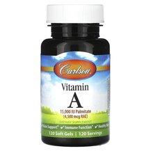 Vitamin A Palmitate 15000 IU Витамин А Ретинол Carlson