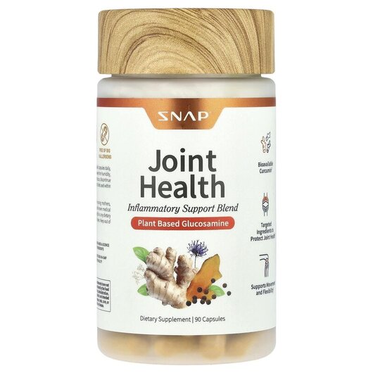 Основне фото товару Joint Health Основне фото товару Snap Supplements, Joint Health, Підтримка суглобів, 90 капсул