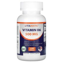 Вітамін B6 Піридоксин Vitamin B6 500 mg Vitamatic