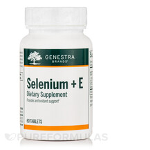 Selenium + E Селен Genestra 60 таблеток
