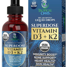 Organic Superdose Vitamin D3 + K2 Витамины D3 + K2 60 мл