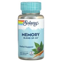Підтримка мозку Memory Blend SP-30 Solaray 100 капсул Підтримка мозку Memory Blend SP-30 Solaray 100 капсул