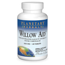 Кора Верби білої Willow Aid Planetary Herbals 60 таблеток
