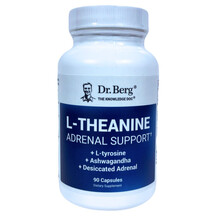 L-Theanine Adrenal Support L-Теанин Dr. Berg 90 капсул