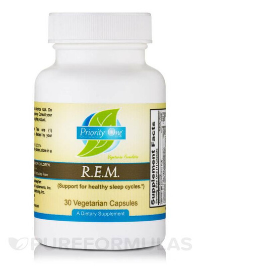 Основне фото товару R.E.M. Support for Healthy Sleep Cycles, Підтримка сну, 30 капсул