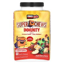 Kids Super Chews Immunity Apple Berry Burst Поддержка Kids Super Chews Immunity Apple Berry Burst Поддержка