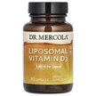 Фото товару Liposomal Vitamin D3 5000 IU Фото товару Dr. Mercola, Liposomal Vitamin D3 5000 IU, Ліпосомальний D3, 30 к