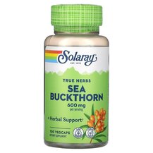 True Herbs Sea Buckthorn 600 mg Облепиха Solaray