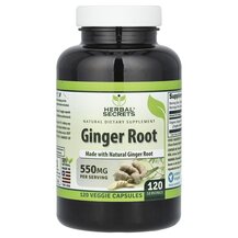 Корінь Імбиру Ginger Root 550 mg Herbal Secrets 120 капсул Корінь Імбиру Ginger Root 550 mg Herbal Secrets 120 капсул