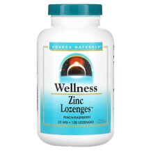 Цинк в пастилках Wellness Zinc Lozenges Peach-Raspberry Цинк в пастилках Wellness Zinc Lozenges Peach-Raspberry