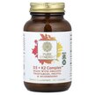 Фото товару Pure Synergy, D3 + K2 Complex, Вітаміни D3 K2, 60 капсул