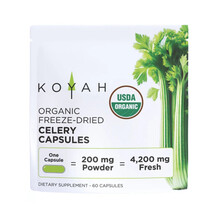 Organic Freeze-Dried Celery Capsules Сельдерей Koyah