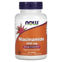 Niacinamide 1000 mg Ниацинамид 1000 мг NOW Foods
