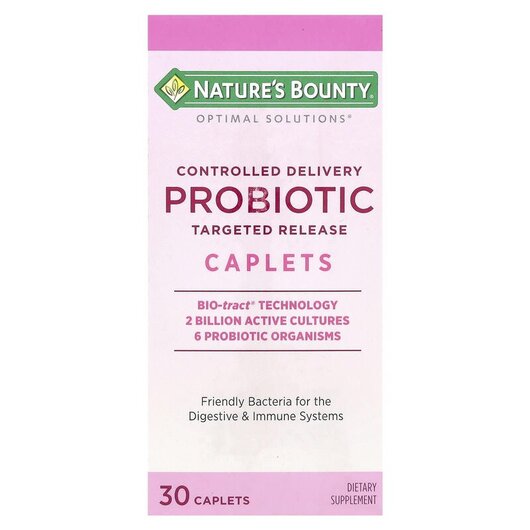 Основне фото товару Optimal Solutions Women's Health Controlled Delivery Probiotic Основне фото товару Controlled Delivery Probiotic, Пробіотики для жінок, 30 капсул