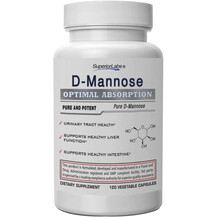 D-Mannose 500 mg Д-манноза Superior Labs 120 капсул
