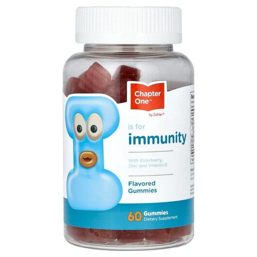Основне фото товару I Is For Immunity Flavored Gummies, Підтримка імунітету, 60 табле