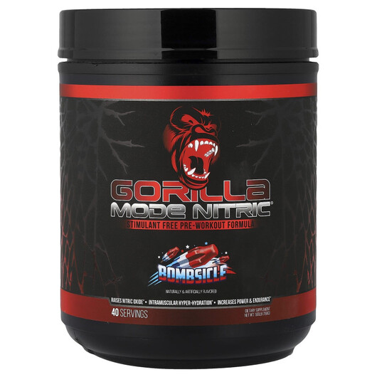 Основне фото товару Mode Nitric Stimulant Free Pre-Workout Formula Bombsicle Основне фото товару Mode Nitric Stimulant Free Pre-Workout, Передтренувальний комплек