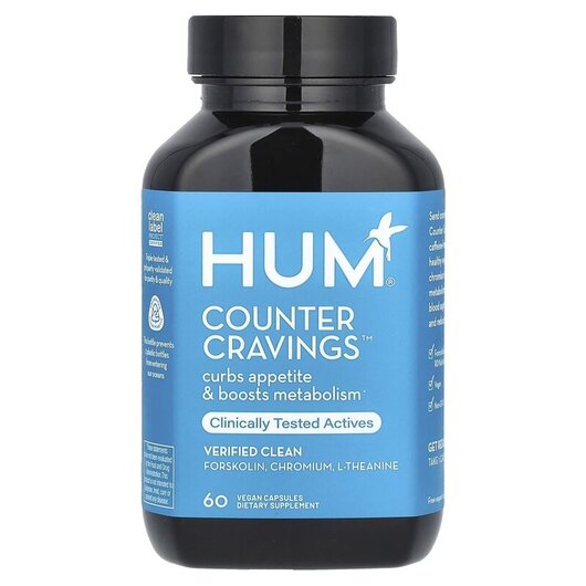 Основное фото товара HUM Nutrition, Жиросжигатели, Counter Cravings, 60 капсул