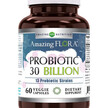 Фото товару Amazing Flora Probiotic Фото товару Amazing Nutrition, Amazing Flora Probiotic, Пробіотики, 30 Billio