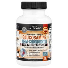 Glucosamine MSM + Chondroitin with Patented Fruitex-B