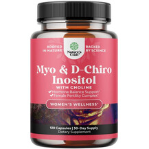 Myo & D-Chiro Inositol with Choline Мио-инозитол Nature's