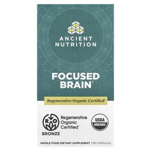 Підтримка мозку Focused Brain Ancient Nutrition 90 капсул Підтримка мозку Focused Brain Ancient Nutrition 90 капсул