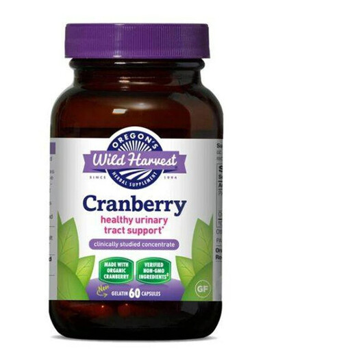 Основне фото товару Cranberry Основне фото товару Oregon's Wild Harvest, Cranberry, Журавлина, 60 капсул