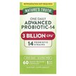 Фото товара Пробиотики, One Daily Advanced Probiotic-14 3 Billion CFU, 60 кап