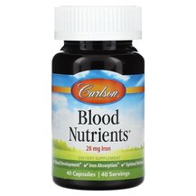 Blood Nutrients Кардио комплекс Carlson 40 капсул