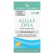 Фото товару Algae DHA 500 mg Фото товару Nordic Naturals, Algae DHA, ДГК, 60 капсул