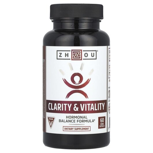 Основное фото товара Clarity & Vitality Основное фото товара Zhou Nutrition, Линолевая кислота, Clarity & Vitality, 60 кап