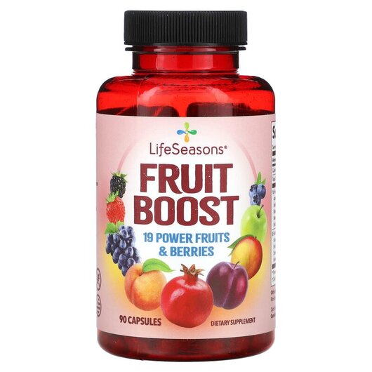 Основное фото товара LifeSeasons, Суперфуд, Fruit Boost, 90 капсул