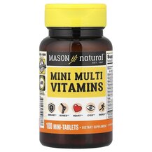 Mini Multi Vitamins Витамины Mason 100 Mini-Tablets Mini Multi Vitamins Витамины Mason 100 Mini-Tablets