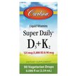 Фото товара Super Daily D3 + K2 125 mcg / 5000 IU & 90 mcg Фото товара Super Daily D3 + K2 125 mcg / 5000 IU & 90 mcg, Витамины D3 +
