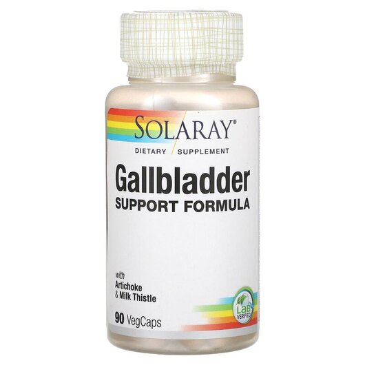 Основне фото товару Gallbladder Support Formula, Підтримка жовчного міхура, 90 капсул