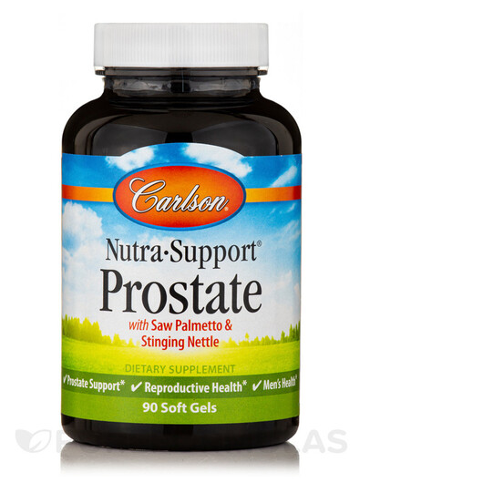 Основное фото товара Nutra-Support Prostate Основное фото товара Carlson, Поддержка простаты, Nutra-Support Prostate, 90 капсул