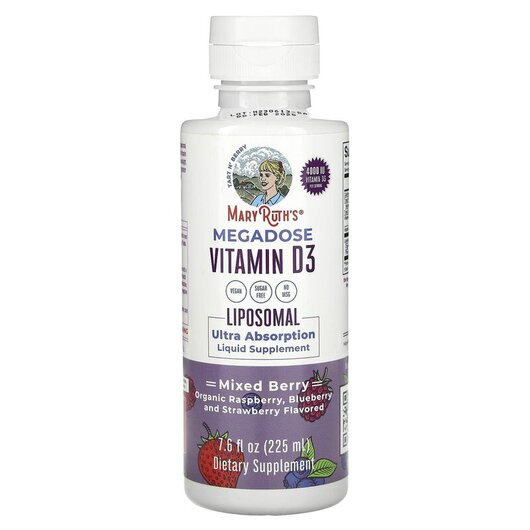 Основне фото товару Megadose Vitamin D3 Liposomal Mixed Berry 4000 IU Основне фото товару Megadose Vitamin D3 Liposomal Mixed Berry 4000 IU, Вітамін D3, 22