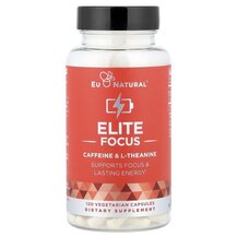 Кофеїн ELITE Caffeine & L-Theanine 120 капсул Кофеїн ELITE Caffeine & L-Theanine 120 капсул