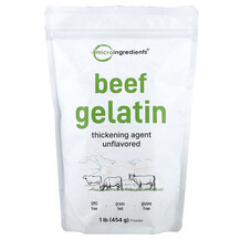 Beef Gelatin Powder Unflavored Говяжие органы Micro 454 г