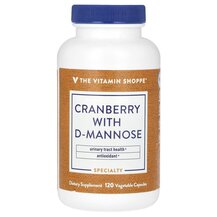 Журавлина Cranberry With D-Mannose TheVitaminShoppe Журавлина Cranberry With D-Mannose TheVitaminShoppe